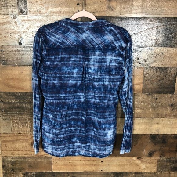 Cloth & stone Button Up plaid Top - Picture 5 of 6